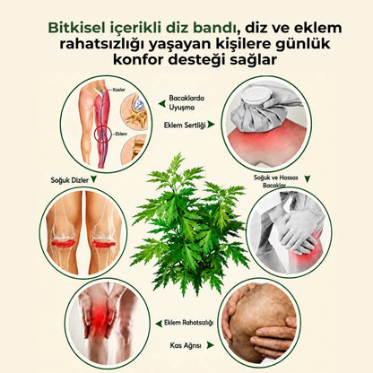 Terra Nutritional™ Bitkisel Diz Destek Bandı
