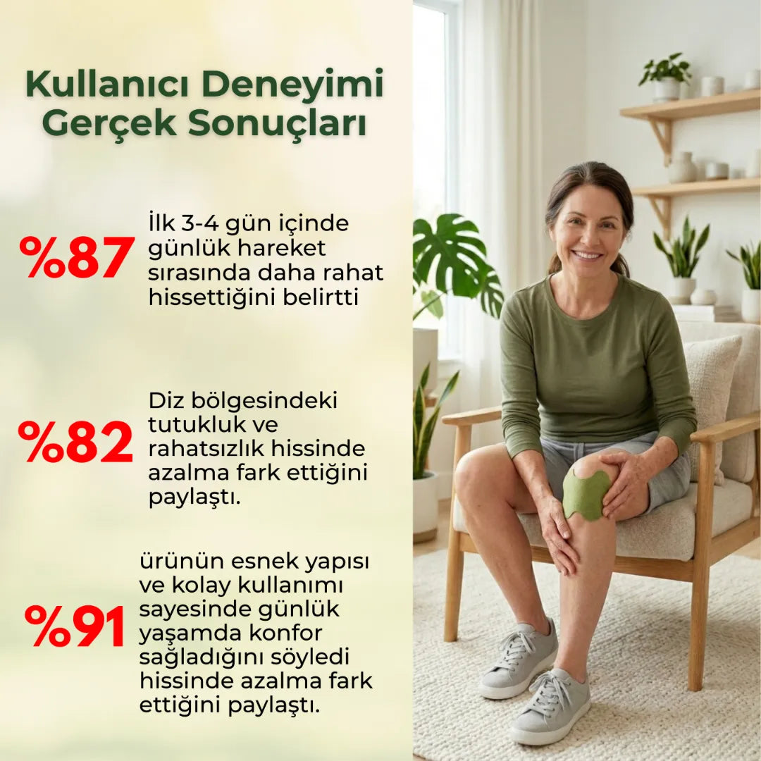 Terra Nutritional™ Bitkisel Diz Destek Bandı