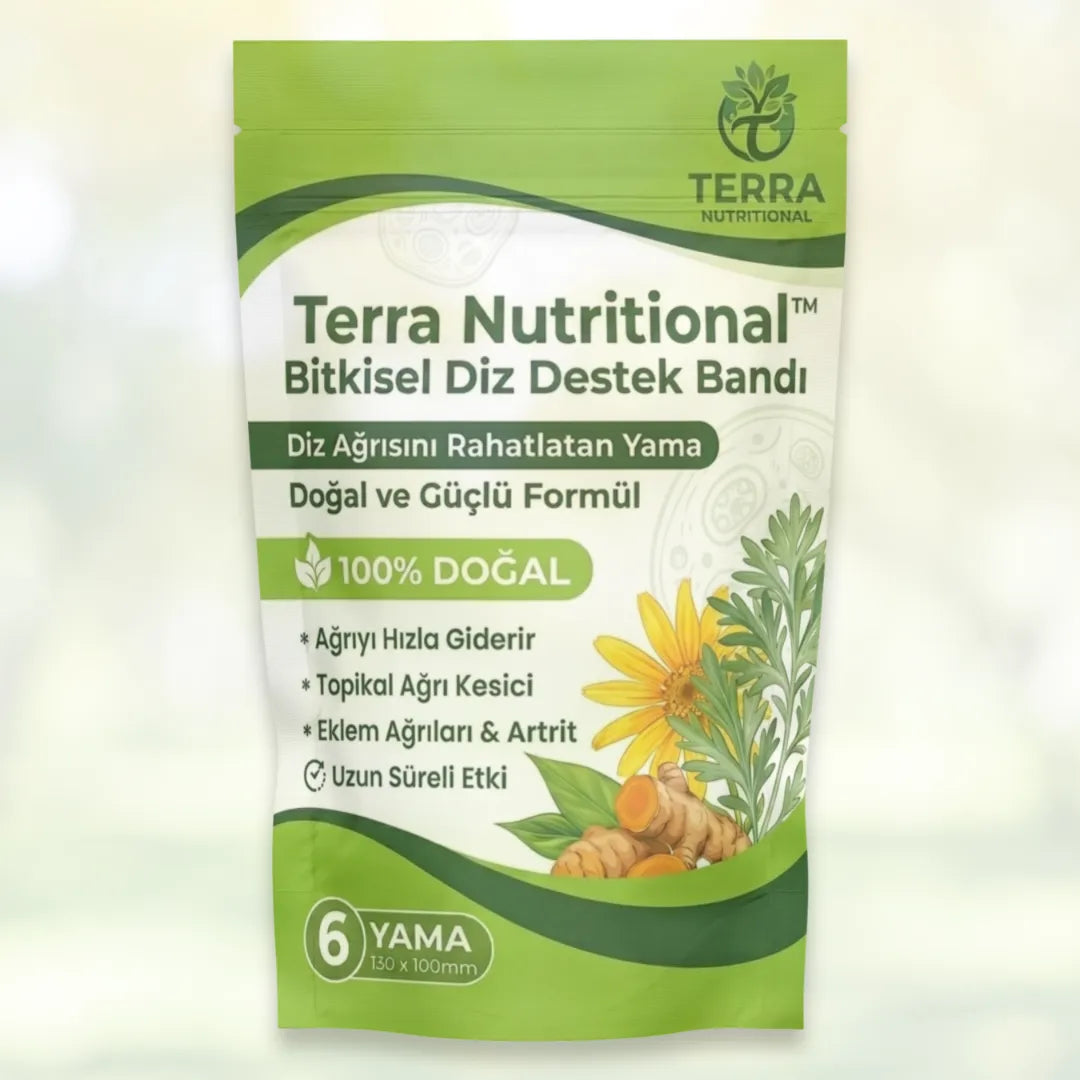 Terra Nutritional™ Bitkisel Diz Destek Bandı