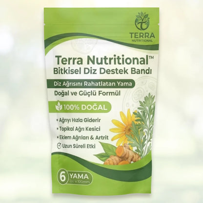 Terra Nutritional™ Bitkisel Diz Destek Bandı